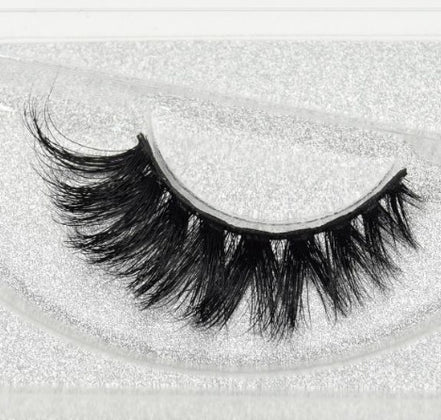 💎Faux Aurelia 3D Mink Eyelashes – Wispy Cat Eye False Lashes for Natural Glam & Reusable Volume