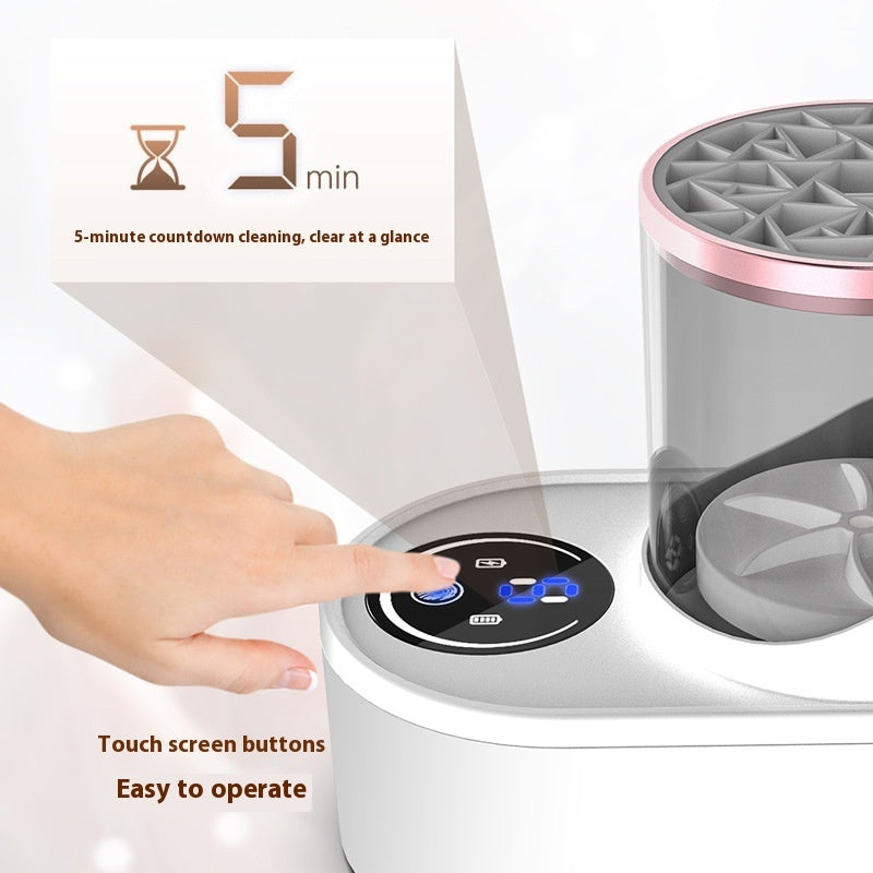 ✨ Rechargeable Automatic Deep Cleaning & Drying System for Makeup Brushes