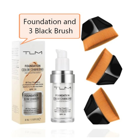 Sellable Temperature Liquid Foundation Concealer Portable Natural Color  Makeup Foundation BB Concealer
