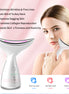 💎EMS Microcurrent Neck & Face Lifting Device – 3 Color LED Photon Therapy for Skin Tightening, Jawline Sculpting & Double Chin Appearance Reduction
