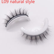 ✨Luxury Reusable 3D Mink Self-Adhesive Lashes – Glue-Free, Natural Volume, 10–20 Wears