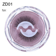 ✨Self-Adhesive Reusable Eyelashes – Glue-Free Natural Curl False Lashes for Effortless Everyday Glam