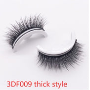 ✨Luxury Reusable 3D Mink Self-Adhesive Lashes – Glue-Free, Natural Volume, 10–20 Wears