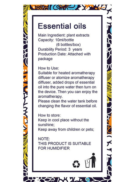 🌿 Botanical Aromatherapy Essential Oil