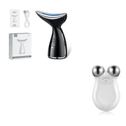 💎EMS Microcurrent Neck & Face Lifting Device – 3 Color LED Photon Therapy for Skin Tightening, Jawline Sculpting & Double Chin Appearance Reduction