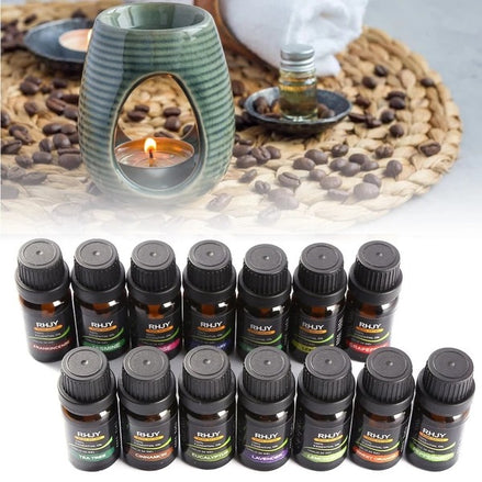 🔥AromaLux™ Essential Oil Diffuser Set – Relax, Refresh &amp; Transform Your Space