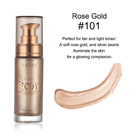 🌟GlowAura™ Liquid Body Highlighter – Instant Radiant Skin Glow for Face & Body