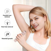 ✨SilkGlide Dual-Head Electric Shaver – Painless Hair Removal for Face, Bikini, Underarm & Legs