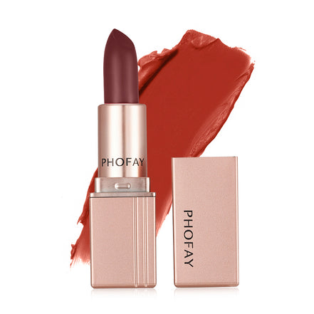 🌸 PHOFAY Matte Lipstick – PHOFAY Lipstick | No Stains. No Transfer. 50% OFF Today