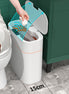 Smart Trash Can With Lid For Bedroom And Living Room Kitchen Storage Box Trash Can Induction Small Car Box Automatic Smart Dustbin Smart Trash Bin