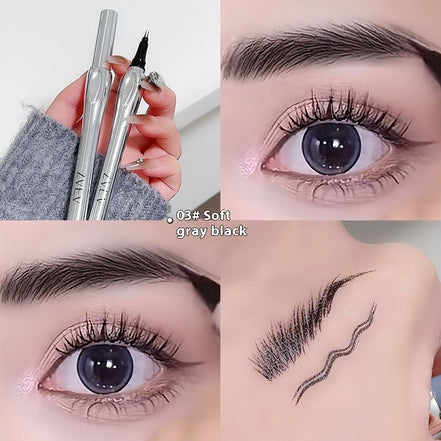 💎Ultra-Fine Non-Smudge Lower Lash Eyeliner Pen – Waterproof, Long-Lasting Natural Lash Definer