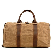 🧳 Men’s One Shoulder Travel Gym Bag – Large Capacity Wet & Dry Separation Canvas Duffel