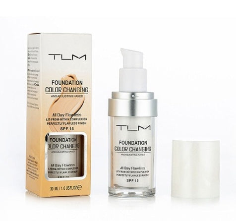 💄FlawlessMatch™ Color Changing Foundation – One Shade That Adapts to Every Skin Tone