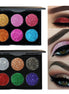 Sequin eye shadow tray
