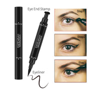 🔥2-in-1 Wing Stamp Eyeliner – Perfect Cat Eye in Seconds ✨
