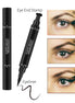 🔥2-in-1 Wing Stamp Eyeliner – Perfect Cat Eye in Seconds ✨