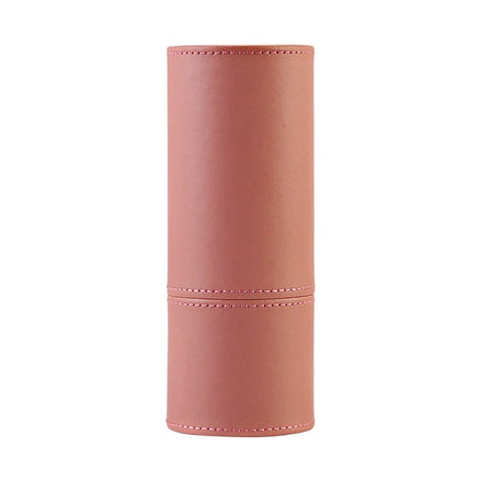 Soft PU Round Cosmetic Brush Container Cosmetic Tool Cosmetic Brush