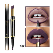 💄Double-Ended Lipstick & Lip Liner — Long-Lasting Matte, 16 Shades