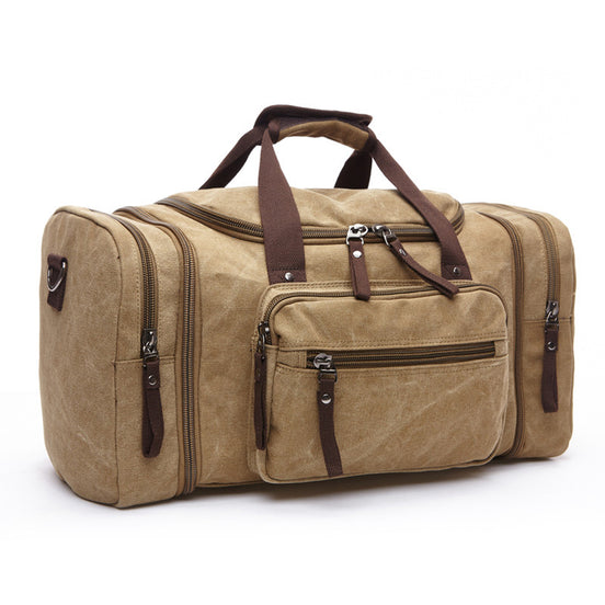 🧳“UltraFlex™ Large Capacity Canvas Travel Bag – Expandable, Waterproof & Multi-Purpose”