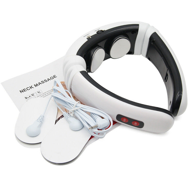 🌿 Electric Neck & Back Massager with Infrared Heat