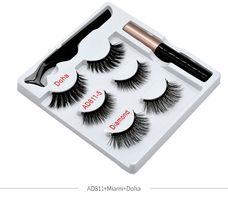 🌟Magnetic False Eyelashes – Effortless Glam, No Glue, No Mess, Instant Volume Lashes