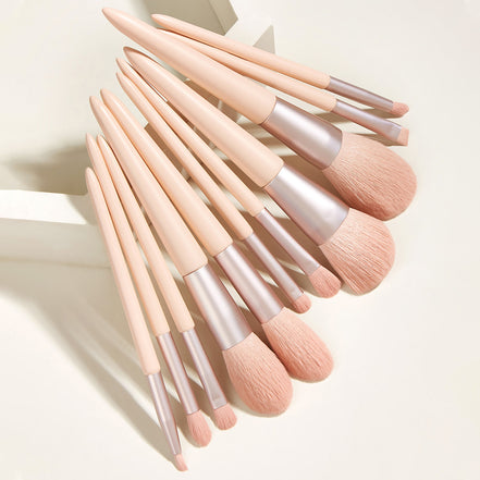 💖GlowGlam Beauty Brush Kit – 12-Piece Flawless Makeup Brush Set for Everyday Glam