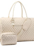 Women's Quilted Travel Baggage Carousel Wash Bag