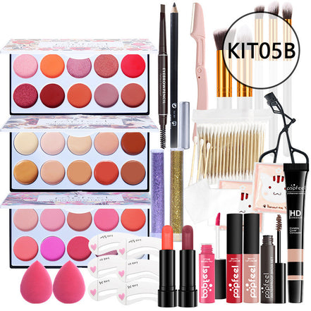 💄 All-in-One Beginner Makeup Set (Easy Natural Beauty Kit)