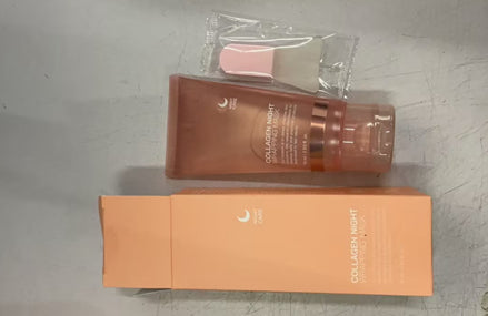 🌙Collagen Night Wrapping Mask – Overnight Hydrating & Firming Anti-Wrinkle Face Mask for Glowing, Youthful Skin