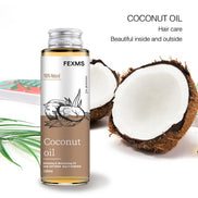 🌴Coconut Glow Body Oil – Deep Hydration & Sensual Massage Therapy (Non-Greasy, Long-Lasting Fragrance)
