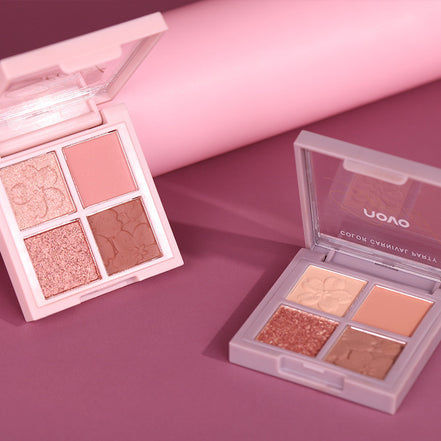 💄NOVO Luxe Blend Eyeshadow Palette – 12 Ultra-Pigment Shades for Everyday Glam & Night Drama