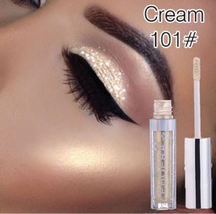 🌟PHOERA Magnificent Metals Glitter & Glow Liquid Eyeshadow – 12 Holographic Shimmer Shades | Long-Lasting Waterproof Glitter Eye Topper