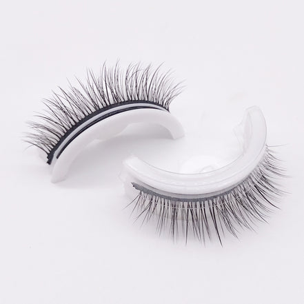 ✨Luxury Reusable 3D Mink Self-Adhesive Lashes – Glue-Free, Natural Volume, 10–20 Wears