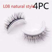 ✨Luxury Reusable 3D Mink Self-Adhesive Lashes – Glue-Free, Natural Volume, 10–20 Wears