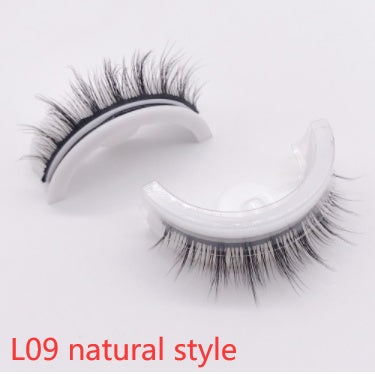 ✨Luxury Reusable 3D Mink Self-Adhesive Lashes – Glue-Free, Natural Volume, 10–20 Wears