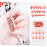 Long Lasting New Fake Nails Wearable Nail Patch Benspiti