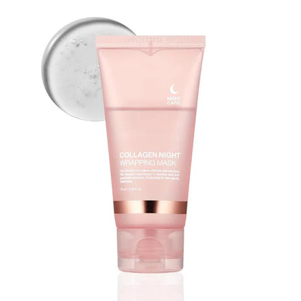 🌙Collagen Night Wrapping Mask – Overnight Hydrating & Firming Anti-Wrinkle Face Mask for Glowing, Youthful Skin