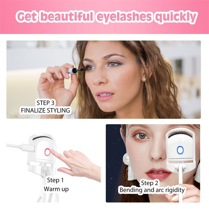 💖ProGlow™ Heated Eyelash Curler – Instant Lift, Long-Lasting Curl & Salon-Perfect Lashes in Seconds
