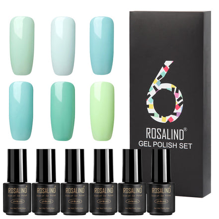 Long lasting Fine Nail polish 6 bottles Benspiti