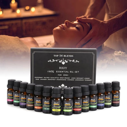 🔥AromaLux™ Essential Oil Diffuser Set – Relax, Refresh &amp; Transform Your Space