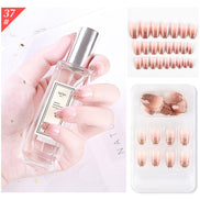 Long Lasting New Fake Nails Wearable Nail Patch Benspiti