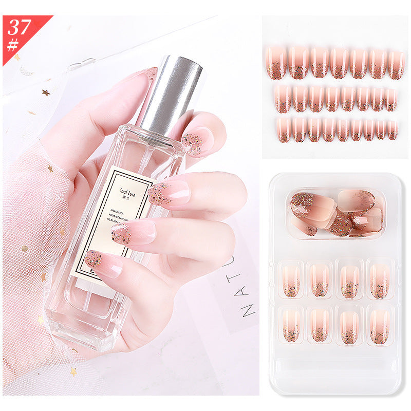 Long Lasting New Fake Nails Wearable Nail Patch Benspiti