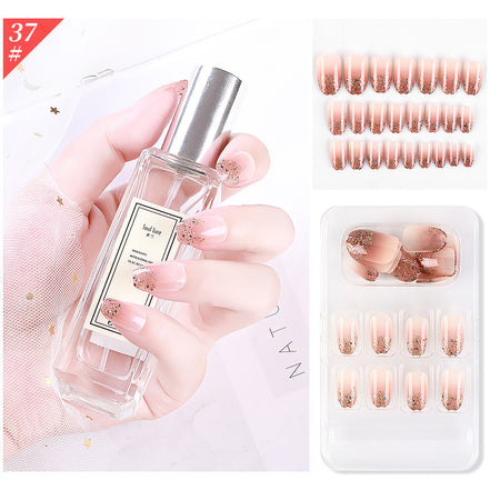 Long Lasting New Fake Nails Wearable Nail Patch Benspiti