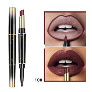 💄Double-Ended Lipstick & Lip Liner — Long-Lasting Matte, 16 Shades