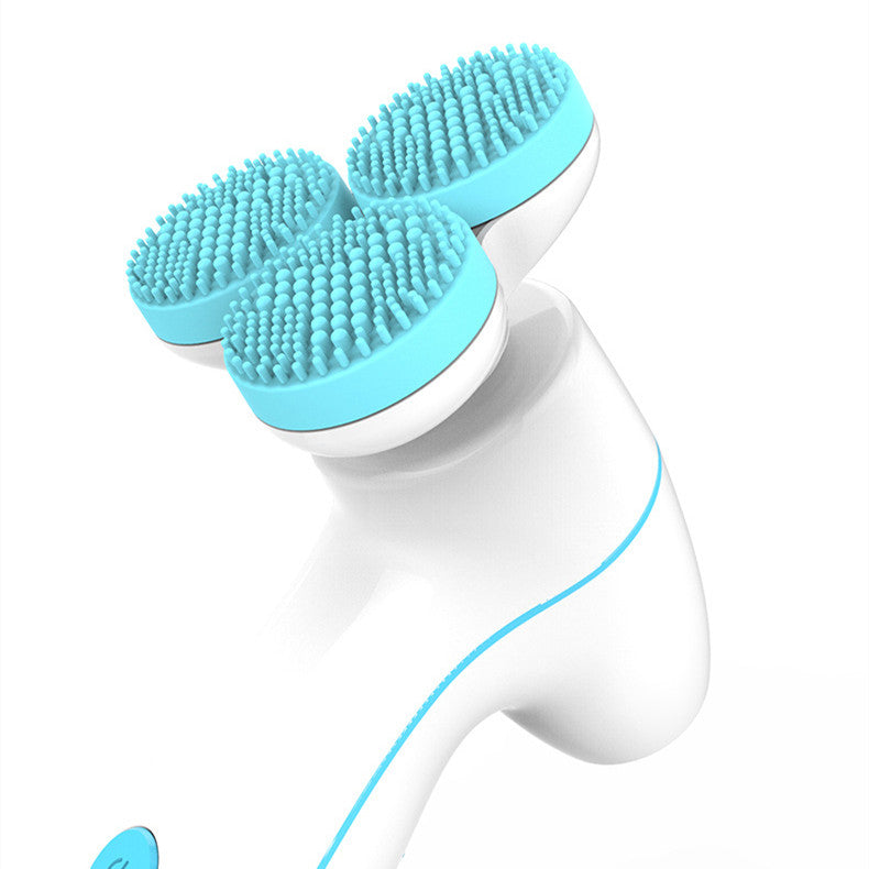 🧴3D Smart Silicone Facial Cleanser™ – Deep Clean • Lift • Glow