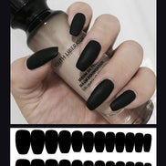 Waterproof Frosted ballet fake nails Benspiti