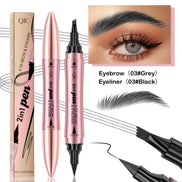 🔥4D Microblading Dual-Ended Eyebrow Pen™ – Natural Hair Stroke Brow + Precision Eyeliner (Waterproof & Smudge-Proof)