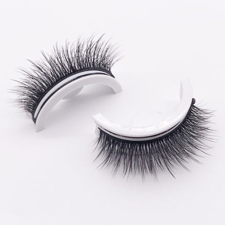 ✨Luxury Reusable 3D Mink Self-Adhesive Lashes – Glue-Free, Natural Volume, 10–20 Wears