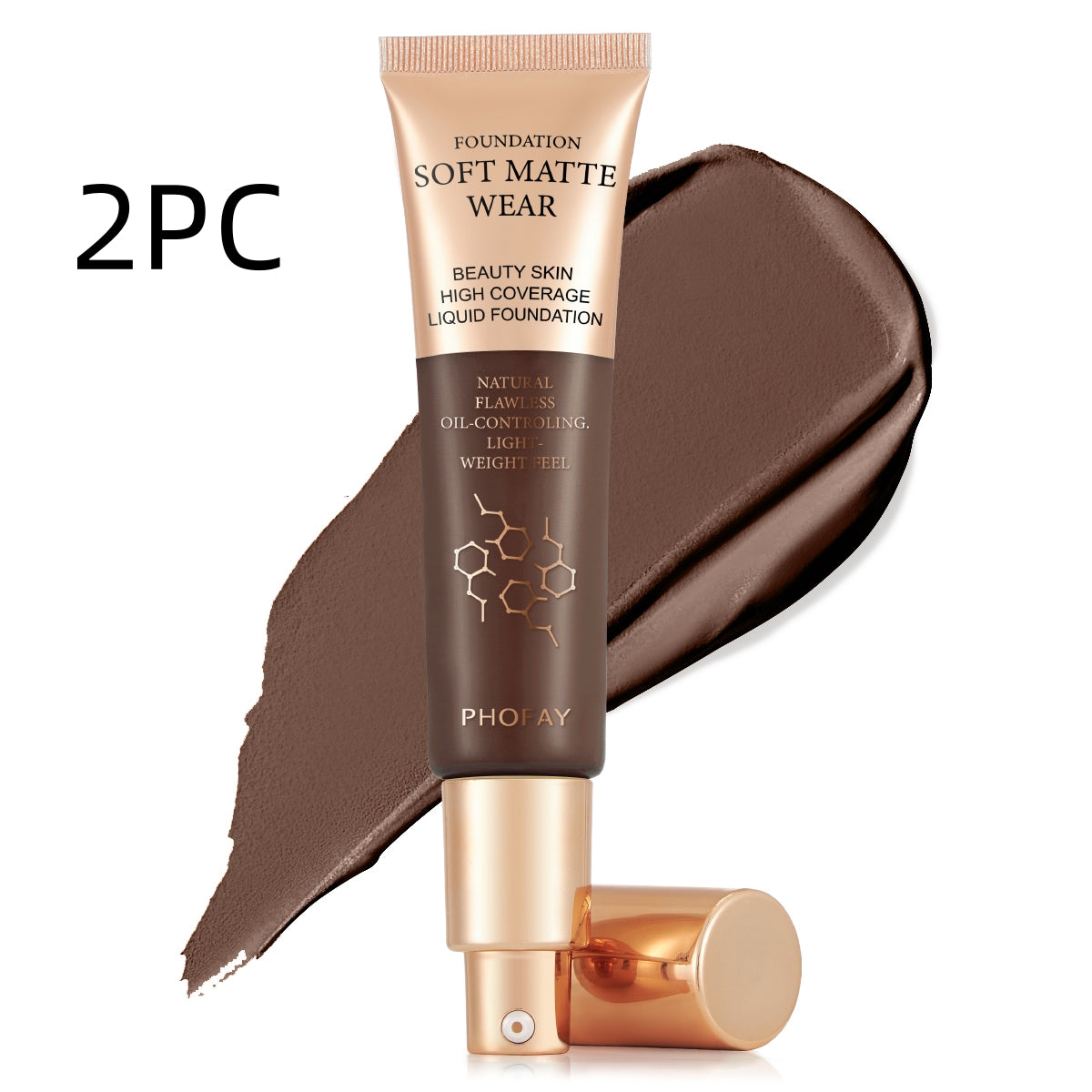 💄 PHOFAY Full Coverage Foundation