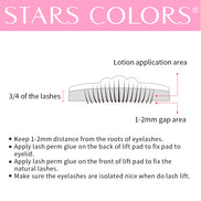 🌸ICONSIGN 10 Pairs Pouch Eyelash Perm Lotion Lashes Lift Quick Perming 5 To 8 Minutes Beauty Makeup Tools